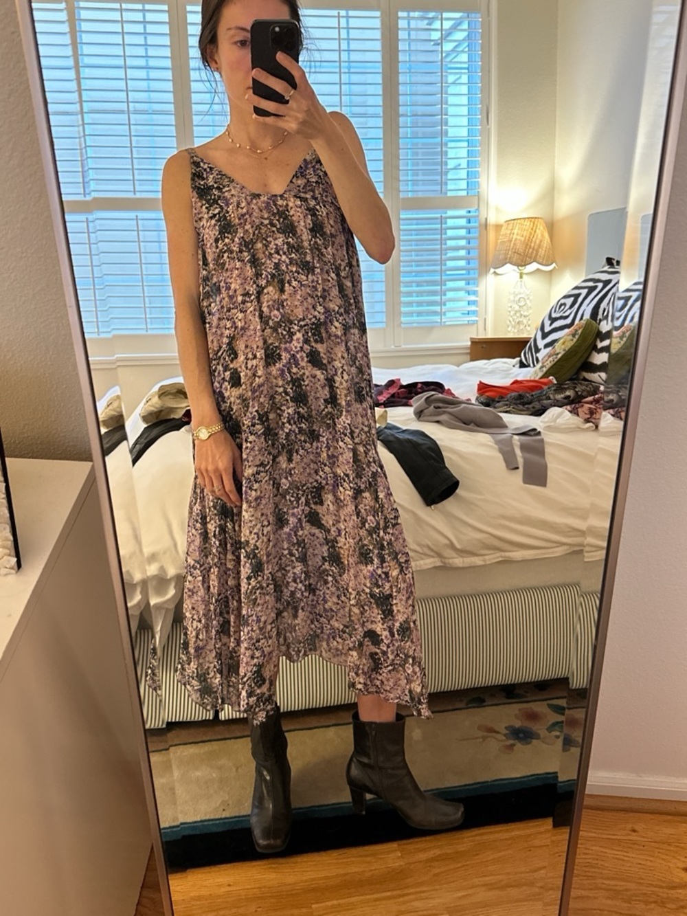Isabel Marant Purple Backless Dress